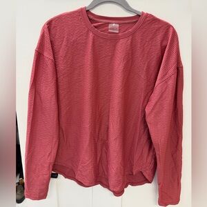 Calia Pink Ribbed Top